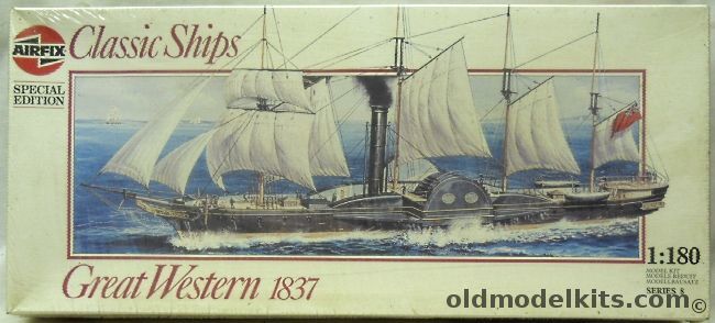 Airfix 1/180 Great Western Atlantic Ocean Liner, 08252 plastic model kit